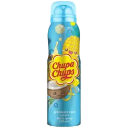 chi tiết Chupa Chups deosprej 150ml Pineapple & Coconut (6)