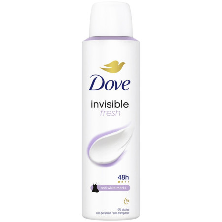 chi tiết Dove deosprej 150ml Invisible Fresh (6)