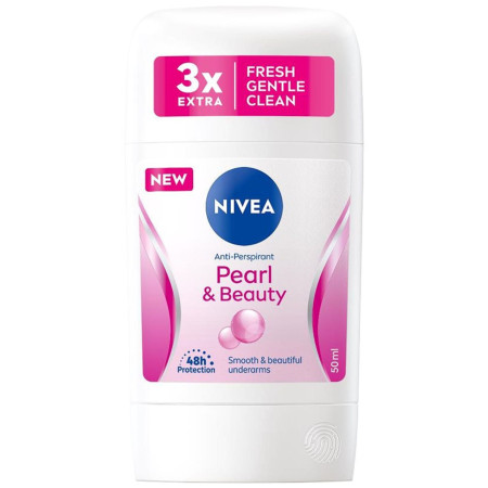 detail Nivea tuhý 50ml Pearl & Beauty (5)