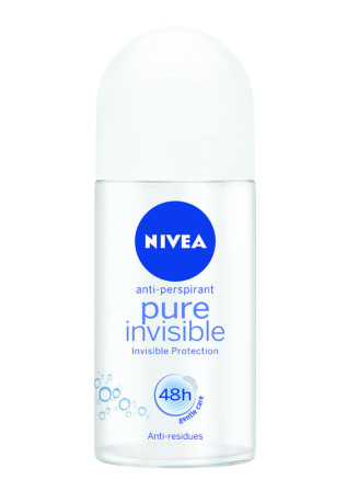 chi tiết Nivea roll on 50ml dámský Pure Invisible (6)