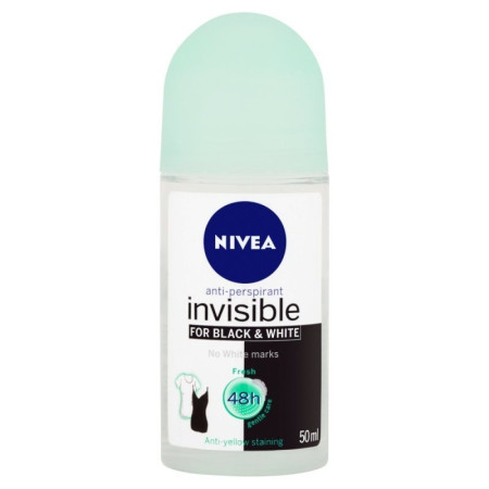 chi tiết Nivea roll on 50ml dámský Invisible Fresh (6)