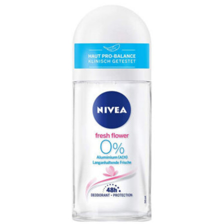 chi tiết Nivea roll on 50ml dámský Fresh Flower 0% (6)