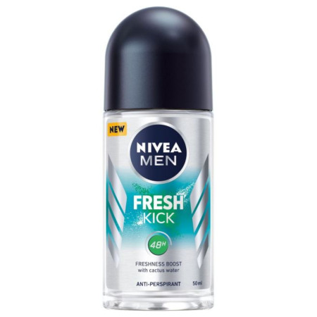 chi tiết Nivea roll on 50ml pánský Fresh Kick