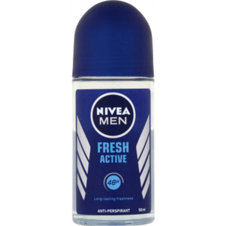 detail Nivea roll on 50ml pánský Fresh Active (6)