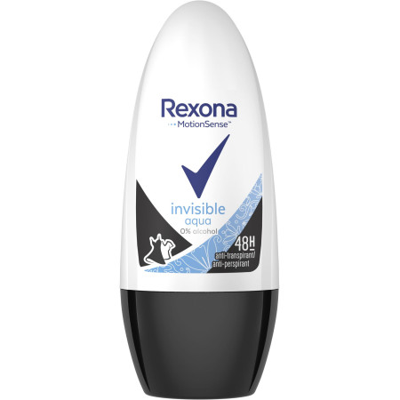detail Rexona Roll on 50ml Invisible Aqua (6)