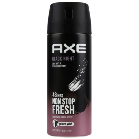 chi tiết Axe deosprej 150ml pánský Black Night (6)
