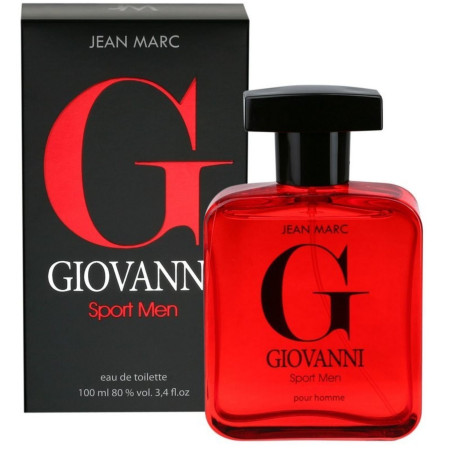 detail Jean Marc EDT Men Covanni Sport