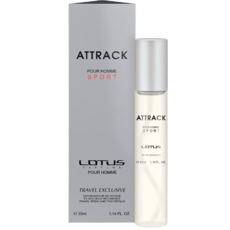 detail Lotus parfém 30ml Men - Attrack Sport