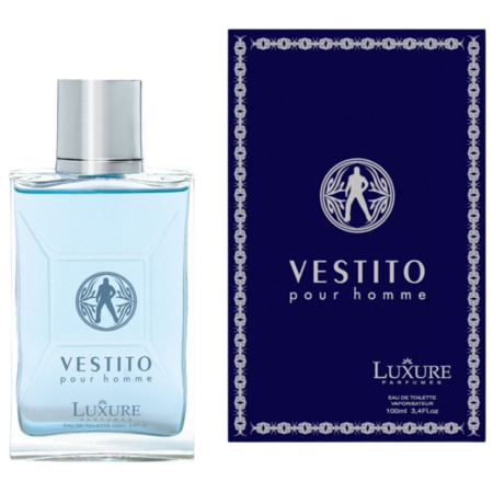 detail Luxure parfém 100ml MEN Vestito Pour Homme