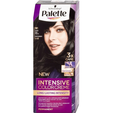 chi tiết Palette barva na vlasy 50ml N1/1-0 (10)