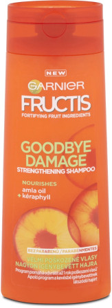 detail Garnier fructis šampon 250ml Goodbye Damage