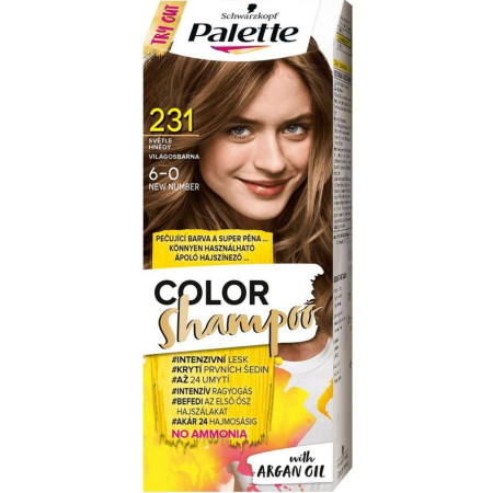 detail Palette color šampon na vlasy 50ml 50ml 6-0/231