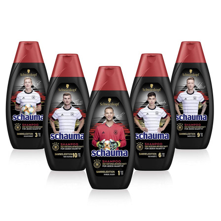 detail Schauma 400ml šampon Nationalmannschaft