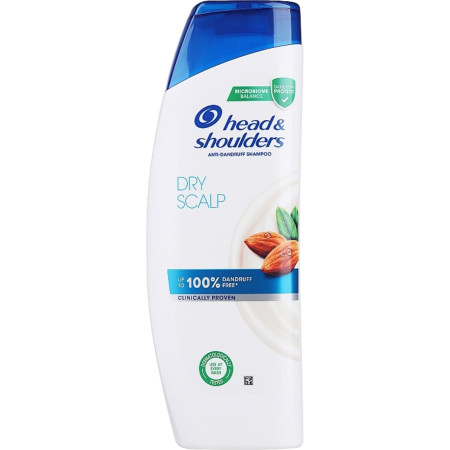 chi tiết Head & shoulders šampon 400ml Moisturising care / Dry scalp