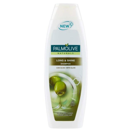 detail PALMOLIVE šampon 350ml Long a Shine Olivy (12)