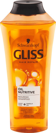 chi tiết Glisskur šampon 400ml Oil nutritive