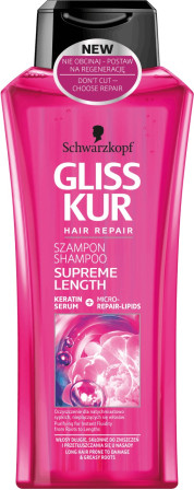 chi tiết Glisskur šampon 250ml Supreme Length (6)