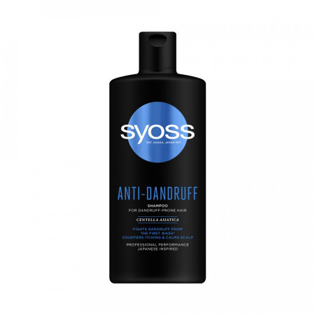 detail Syoss šampon 440ml Anti - dandruff (6)