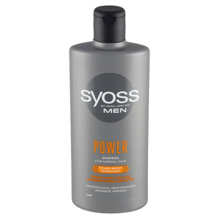 chi tiết Syoss šampon 440ml MEN Power & Strength (6)