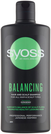 detail Syoss šampon 440ml Balancing (6)
