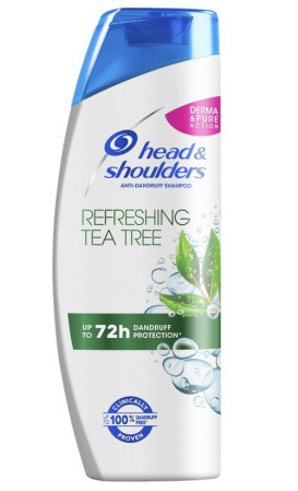 detail Head & shoulders šampon 400ml /360ml Tea Tree (6)