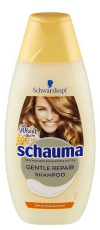 detail Schauma 400ml šampon Wheat Gentle Repair / Sanfte Pflege