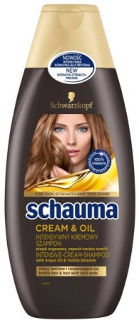 chi tiết Schauma 400ml šampon Cream & Oil