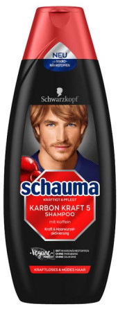 detail Schauma 350ml šampon Karbon Kraft 5