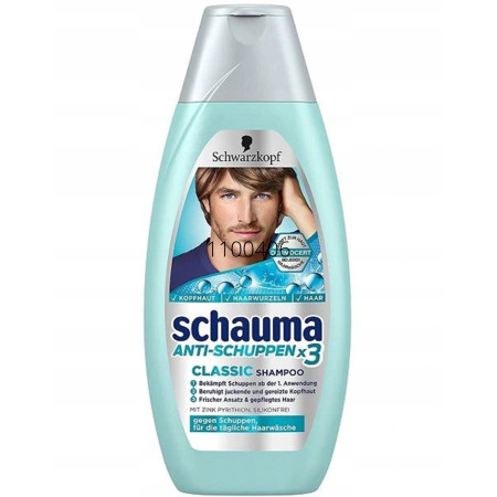 detail Schauma 350ml šampon Men Anti Schuppen Classic