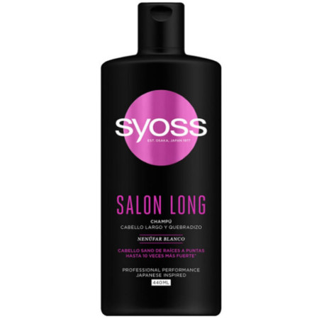 detail Syoss šampon 440ml Salon Long (6)