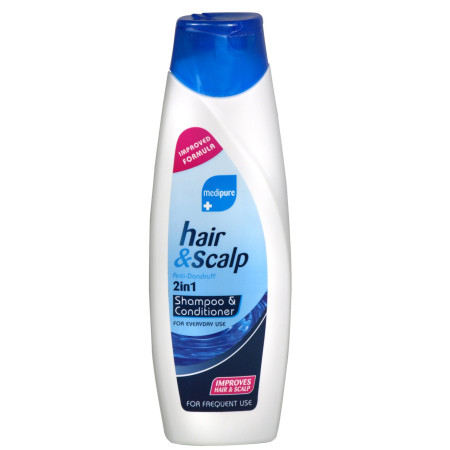 detail Head & shoulders šampon 400ml + kondicionér 2v1 proti lupům
