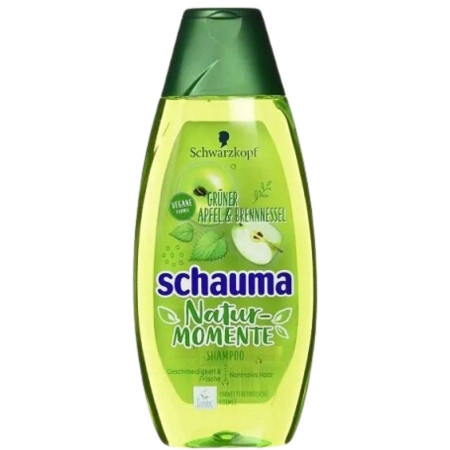 detail Schauma 400ml šampon Natur Momente (Apfel a brennessel)