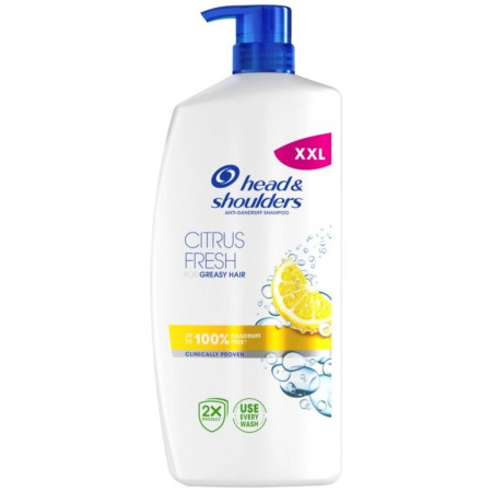 detail Head & shoulders Šampon 800ml Citrus