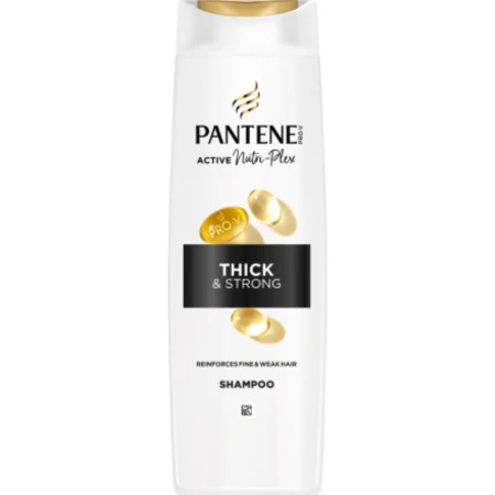 chi tiết Pantene šampon 400ml Thick Strong 1 (6)