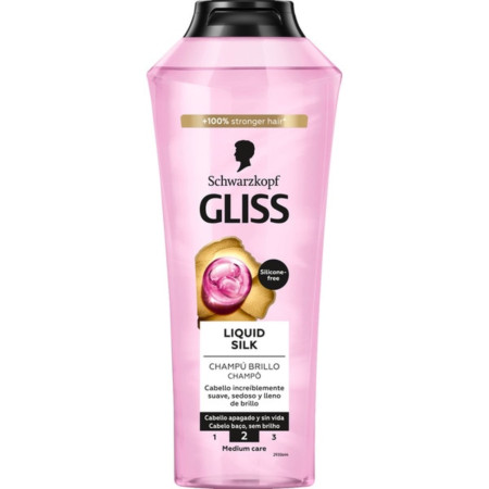 detail Glisskur šampon 400ml Liquid Silk