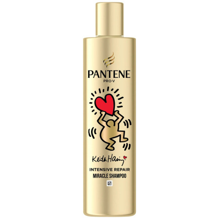 detail Pantene šampon 250ml Keith Haring intensive repair (6)