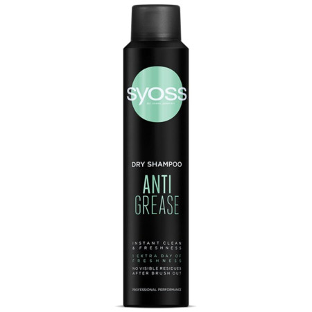 detail Syoss suchý šampon 200ml Anti Grease (6)