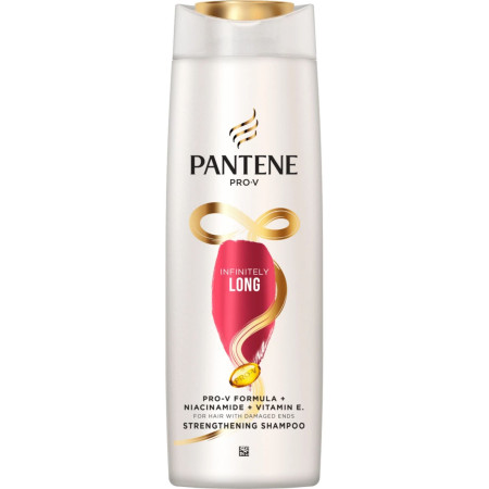 chi tiết Pantene šampon 400ml Infinitely Long