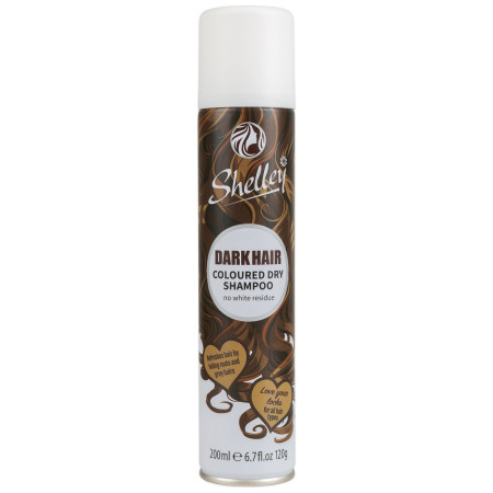 detail Shelley suchý šampon 200ml Dark Hair (6)