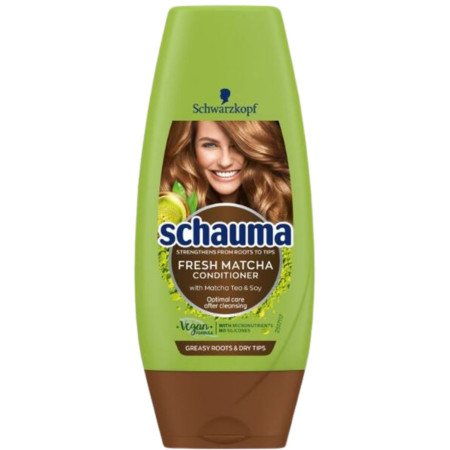detail Schauma 200ml balzám Fresh Matcha/Balance a Pflege (6)