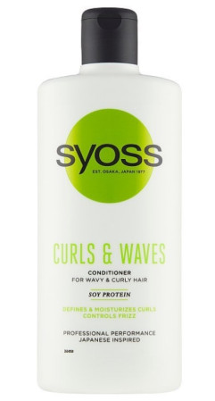 detail Syoss balzám 440ml Curls & Waves (Soy Protein) (6)