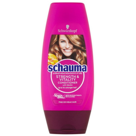 detail Schauma 250ml balzám Strength Vitality (6)