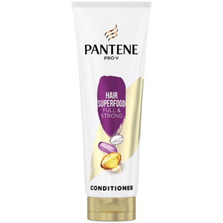 chi tiết Pantene balzám na vlasy 200ml tuba Superfood (6)
