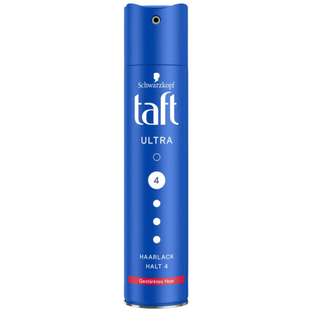 chi tiết Taft lak 250ml ultra Hair Lacquer 4 (Modrý) (10)