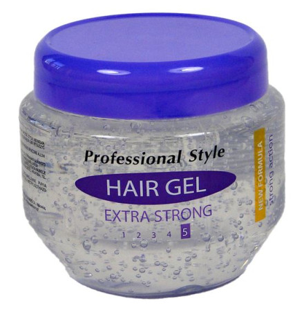 detail Professional Style Gel na vlasy strong bílý 225ml č.5 (24)