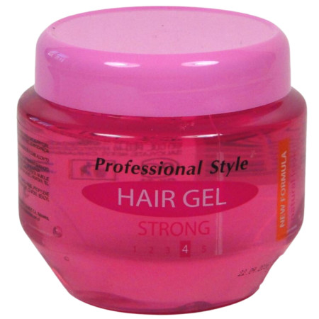 detail Professional Style Gel na vlasy strong růžový 250ml / 225ml 4 (24)