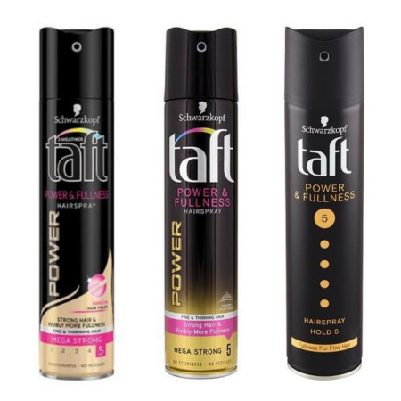chi tiết Taft lak 250ml Power & Fullness 5 (10)