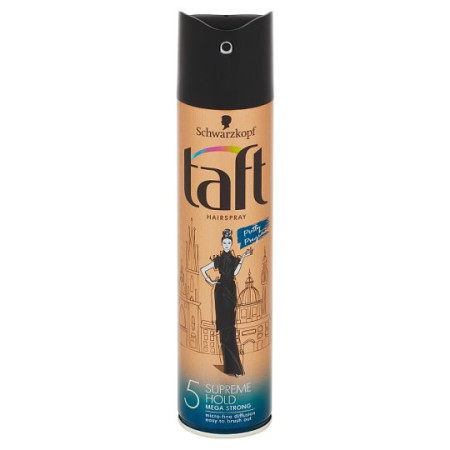 chi tiết Taft lak 250ml Supreme Hold 5