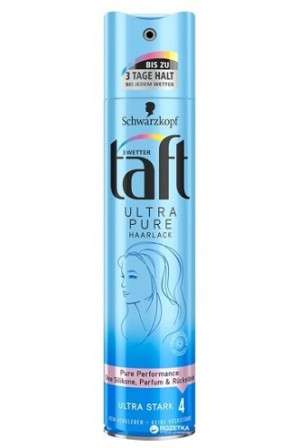 detail Taft lak 250ml ultra pure modrý 4 (10)
