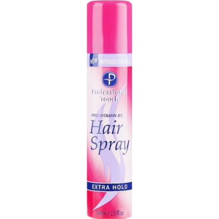 detail Professional Touch Lak na vlasy 75ml Extra Pink (12)